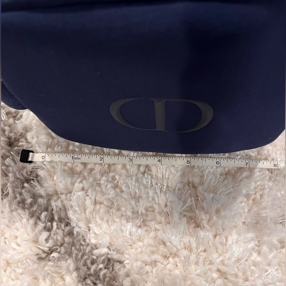 New Dior navy cosmetic case toiletry bag - Picture 12 of 13